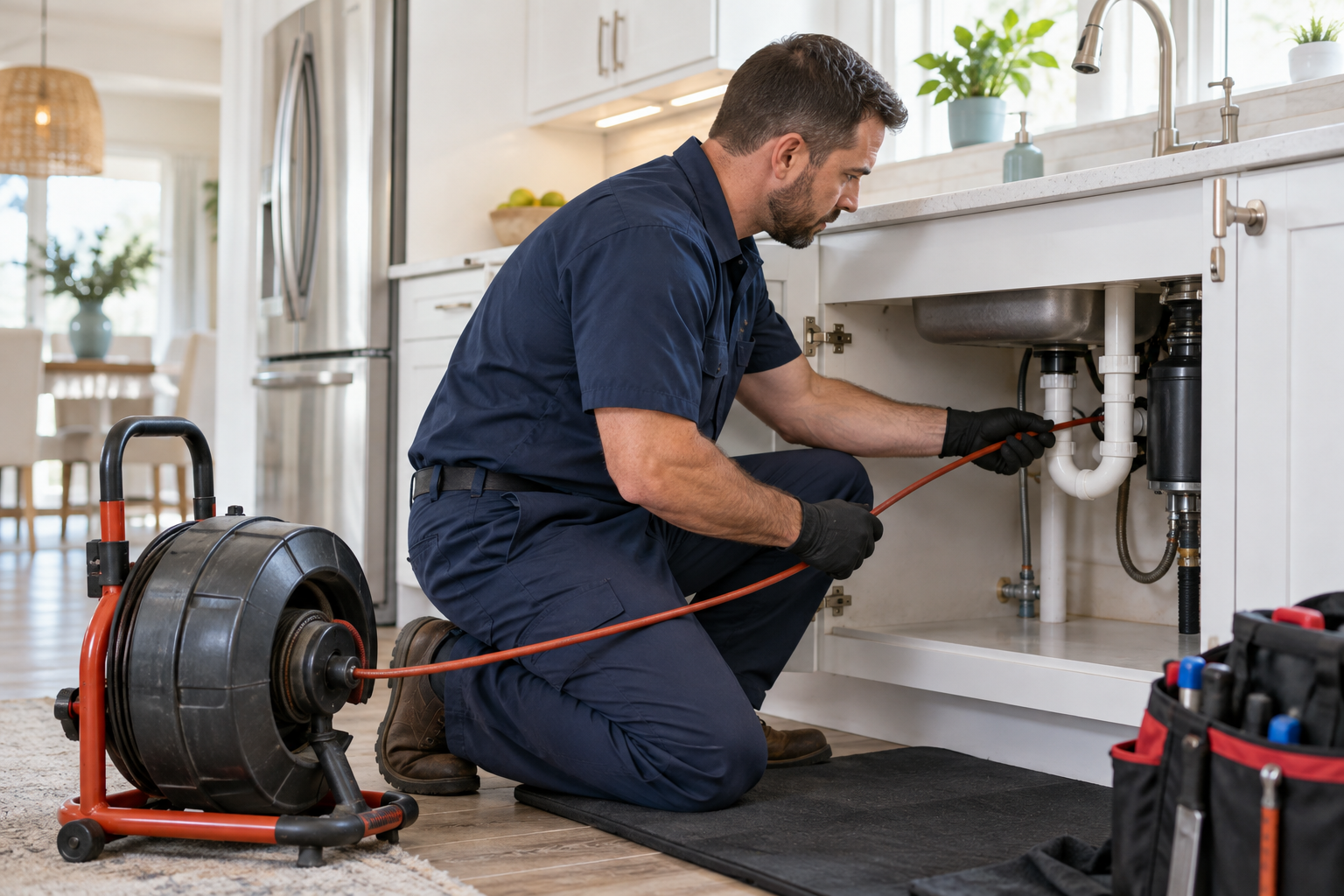Drain Cleaning service for Palm Bay and Melbourne plumbing customers
